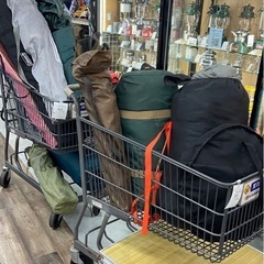 キャンプ道具一式の画像