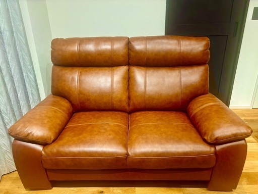 レザーソファ　【美品】