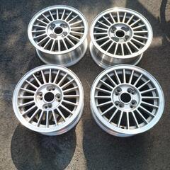 アルミ 14ｘ6J 4穴 PCD 100 114.3　旧車などの画像