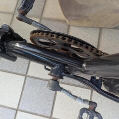 【受け渡し決定】折りたたみ自転車　汚れサビありの画像