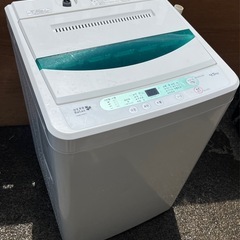 埼玉 東京都配達設置無料 ヤマダ ハーブリラックス 洗濯機 4.5kg 風乾燥機能付の画像