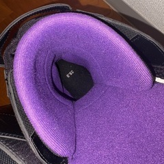 スノーボード、靴の画像