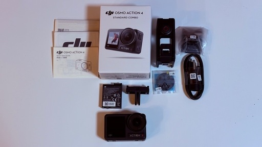 【お譲り致しました】DJI OSMO ACTION4 STANDARD COMBO おまけ付き