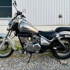 北海道　スズキ　イントルーダー250 走行少ない！外装美品！バッテリー新品付き！ の画像