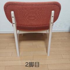 ニトリ ファブリックダイニングチェアの画像