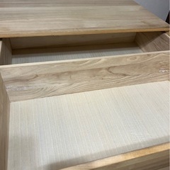 桐箪笥　3段　押入れ収納　ラックの画像