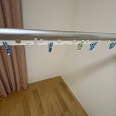 室内物干し 洗濯物干し 部屋干し 物干し　竿の画像