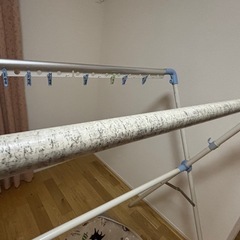 室内物干し 洗濯物干し 部屋干し 物干し　竿の画像