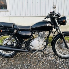 北海道　スズキ　ST250 レストア　鍵あり！部品取り！　走行少ない！外装美品！フレーム書類あり！初爆確認済み！の画像