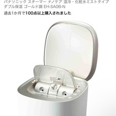 パナソニック スチーマー スチーム ナノケア 温冷・化粧水ミストタイプ ダブル保湿 ゴールド調 EH-SA0B-N 美顔 化粧水の画像