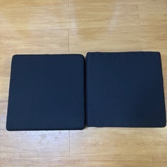 座布団 クッション シートクッション] ブラックの画像