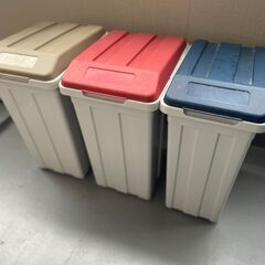 アスベル 分別ダストボックス3個セット（33L×2・27L×1）の画像