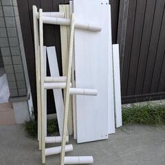 ダブルベッド フレー厶とマットレスセットの画像
