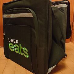 【美品】 ウーバーイーツ 配達バッグ ミニバッグ付 第一世代の画像