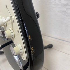 Bacchus　バッカス　エレキギター　ストラト　黒　帯ロゴの画像