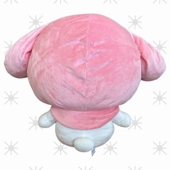 マイメロディ ぬいぐるみ 特大 リボン ダイヤモンド ピンク 未使用 サンリオの画像