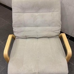 折り畳み1人用ソファー椅子の画像
