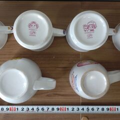 ☆　不二家　マグカップ　プリンカップ　ミッキーマウス　ペコちゃん　FUJIYA　チキンラーメン　☆の画像