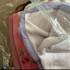 掛け布団、毛布、敷きパット美品の画像