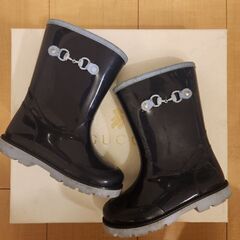 グッチのレインブーツ　12cmの画像