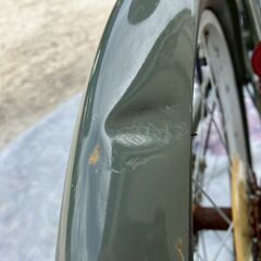 折りたたみ自転車★グリーン★20インチの画像