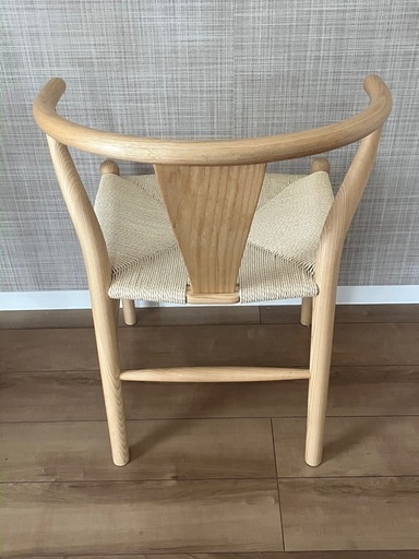 ダイニングチェア 北欧 椅子 イス 無垢材 ペーパーコード 木製イス Yチェア