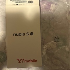ワイモバイル Nubia S 5g 美品　シリコンケース付きの画像