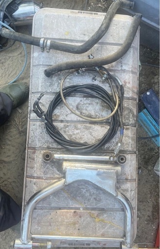 【ロングエンジンハンガー】フォルツァ　MF08　ロングエンジンハンガー　ロンホイ