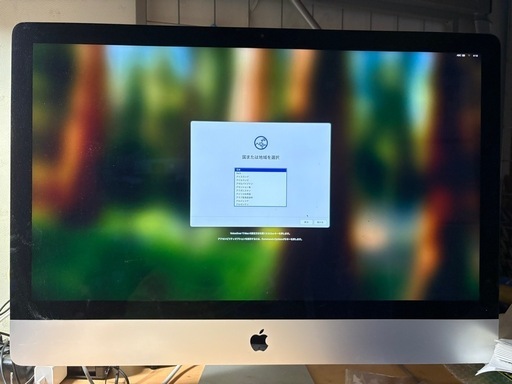 27インチiMac Retina 5Kディスプレイモデル 