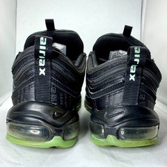 ナイキ エアマックス97 “Matrix” 27cm 921826-017黒×緑の画像