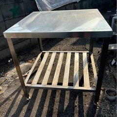 急募！！ステンレス作業台の画像