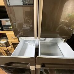 冷蔵庫　差し上げます！　三菱冷凍冷蔵庫 MR-G45NE-BR形の画像