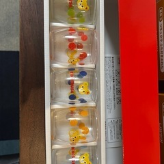 ミキハウスのコップ&リラックマふた付きおわんの画像