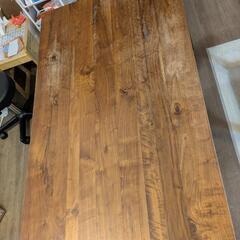 HOMESIC ダイニングテーブル ウォルナット 160×80×70の画像