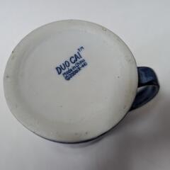 レトロ 陶器の 食器 コップ カップ アンティーク 焼き物 の画像