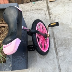 一輪車　（すぐ乗れます）の画像