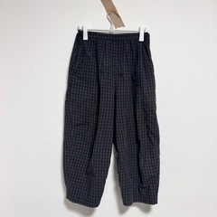 中川政七商店　タイプライター生地のバルーンパンツ　の画像