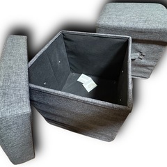 先約あり
【美品】収納付き！スツール　チェアの画像