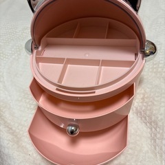 猫 ピンク 収納の画像