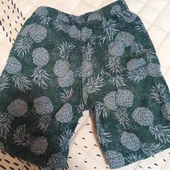 【美品】パイナップル柄ボトムス＃120の画像
