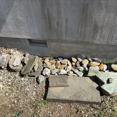 庭石、小石等の画像