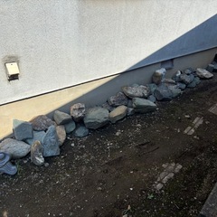庭石、小石等の画像