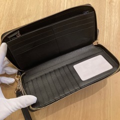 コーチ　コンチネンタルブラック長財布D①【新品未使用】の画像