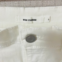 WEGO ホワイト ミニスカート Sサイズの画像