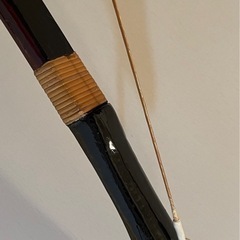 弓道　塗り弓　14キロ　漆塗装の画像