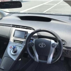プリウス　人気の後期型　平成25年　車検付き　むらさき　早い者勝ちの画像