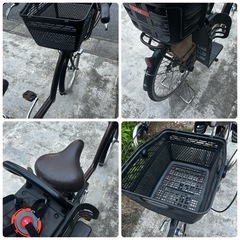 子乗せ自転車の画像
