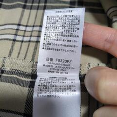 POLO  チェック長袖シャツ  140cmの画像