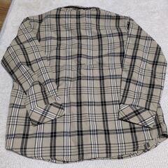POLO  チェック長袖シャツ  140cmの画像