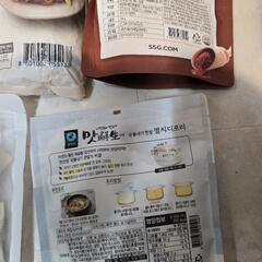 新品未開封　韓国春雨、出汁タブレット、唐辛子パウダーの画像